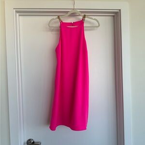 NWOT Lilly Pulitzer Adrienne Dress in Raz Berry - size 6